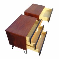 Pair of Vintage German Nightstands