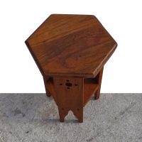 13.5″ Art & Craft Wood Side Table