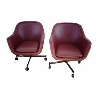 Ward Bennett for Brickel and Associates Desk Conference Chair (MS10482)