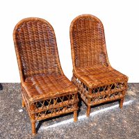 Pair of Wicker Chairs