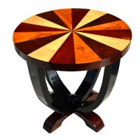 Vintage Art Deco side table with timeless style