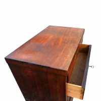 mid century wooden chest