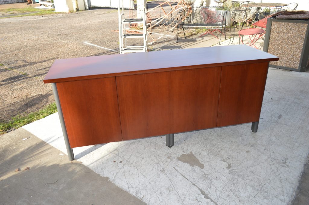 Knoll modern wood credenza