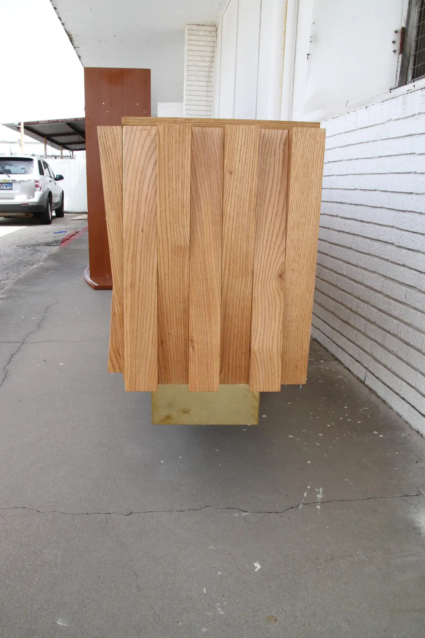 Designer wooden credenza by La Studio