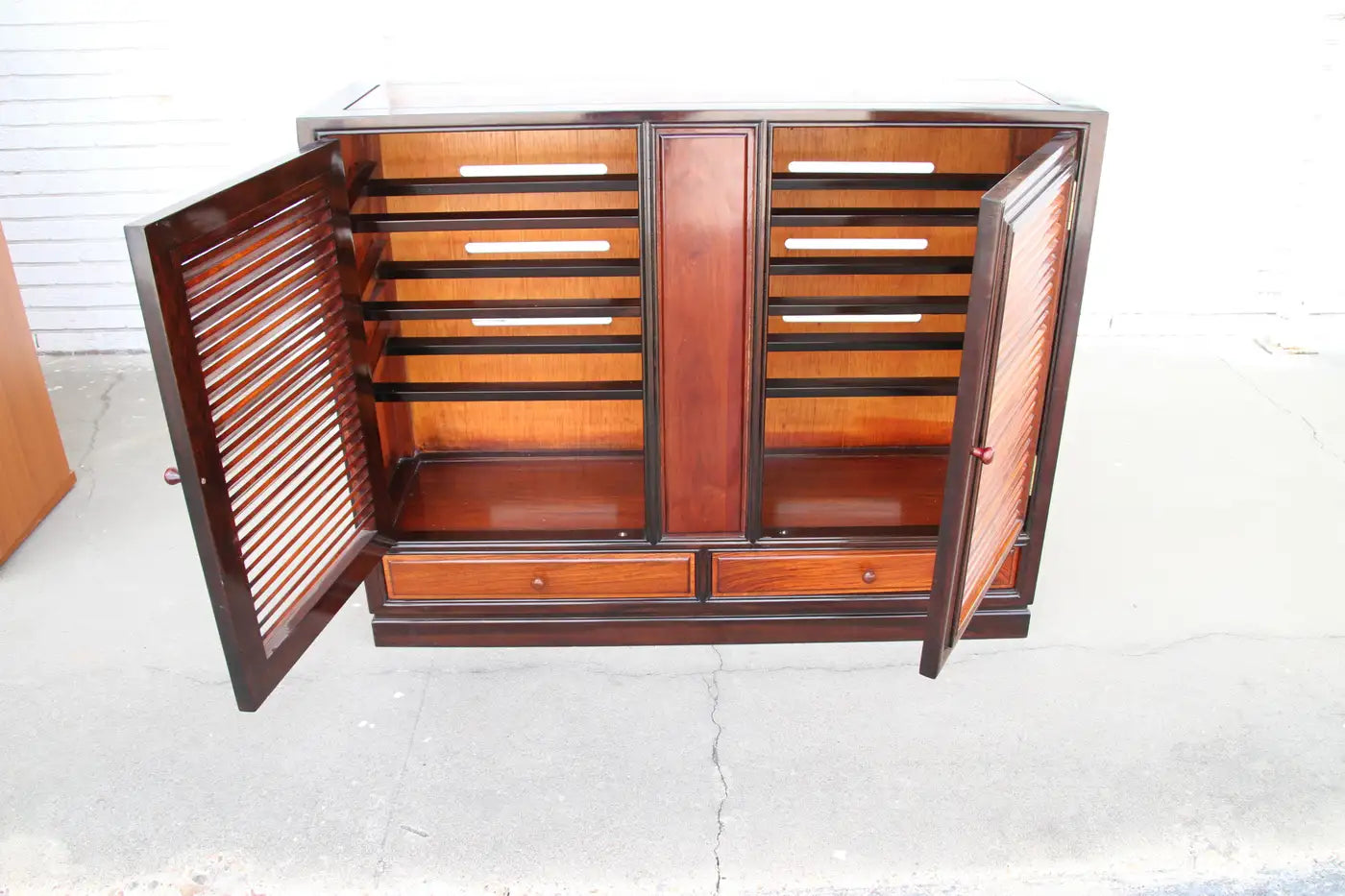 Contemporary Japanese Style Getabako Shoe Cabinet from Thailand