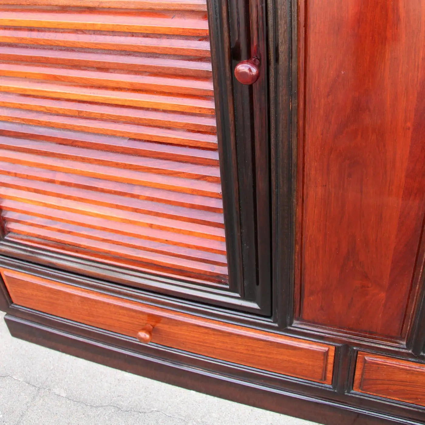 Contemporary Japanese Style Getabako Shoe Cabinet from Thailand