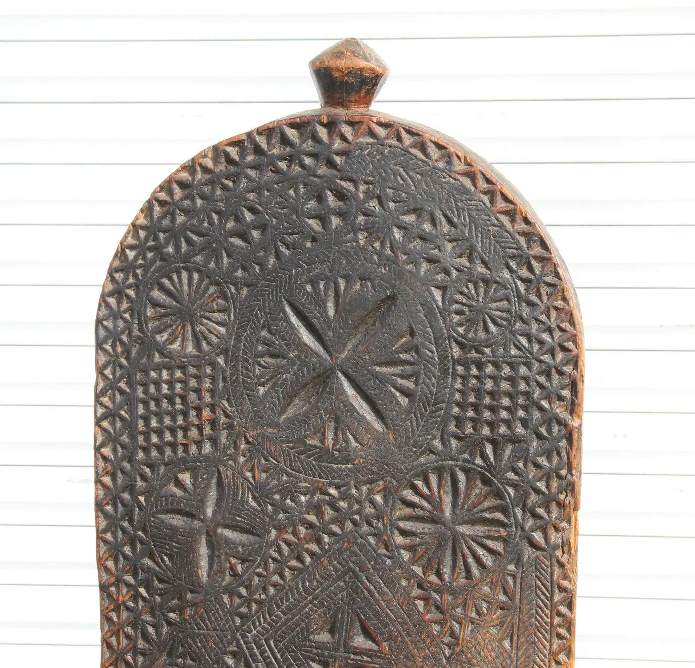 Traditional South Asian charpoi seat