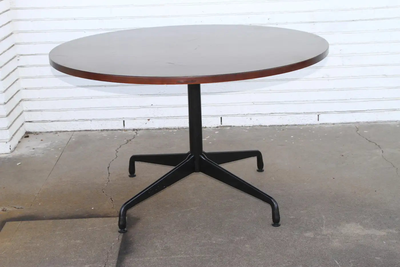 Vintage Herman Miller aluminum table