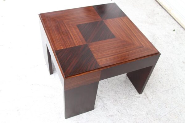 Vintage ebony side table by Widdicomb