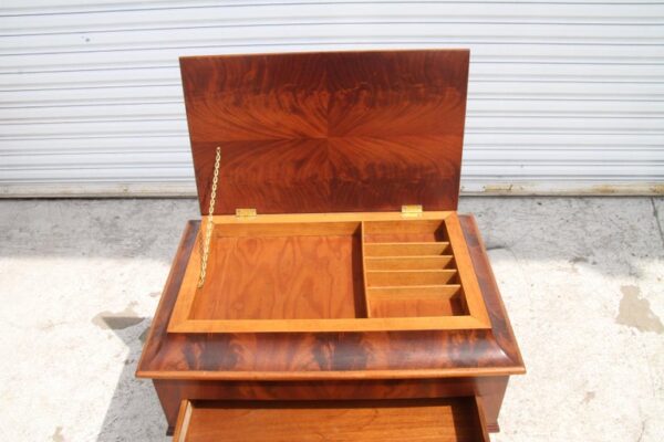 Antique empire style wooden dressing table
