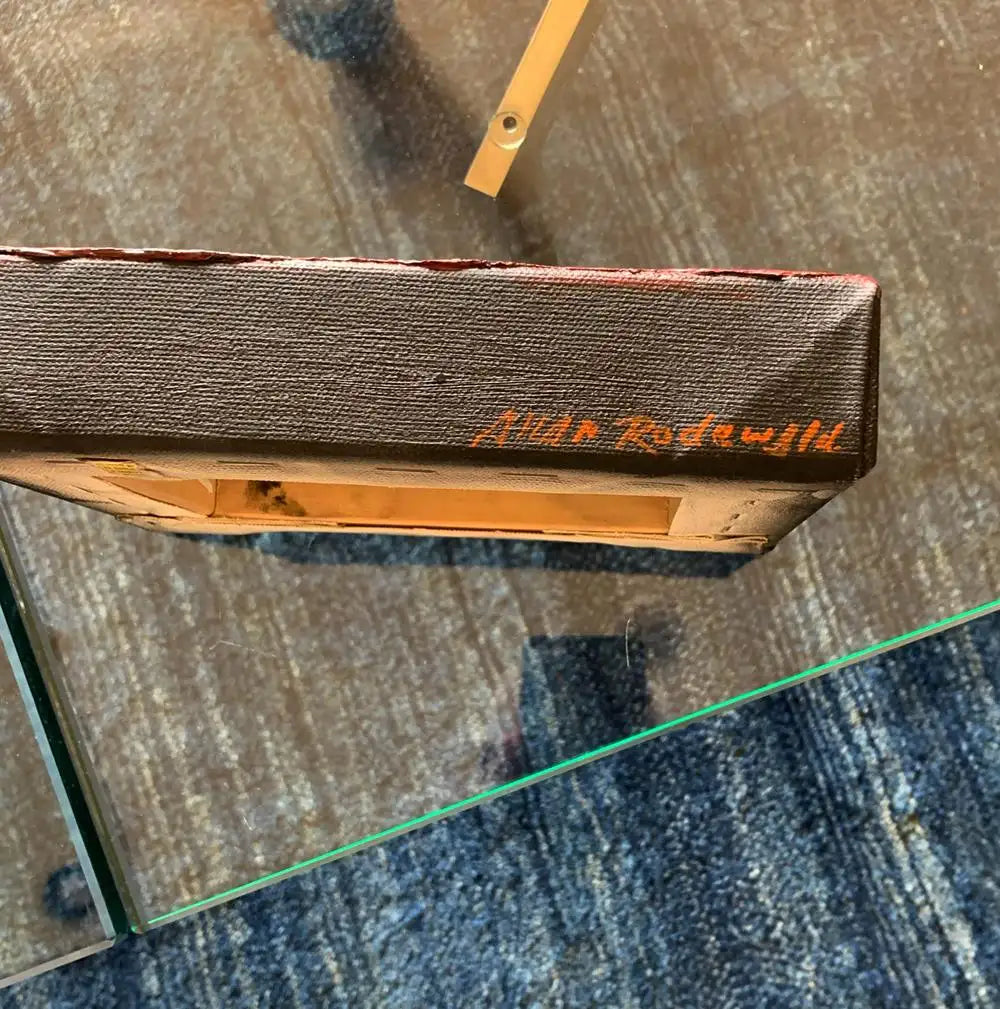 Contemporary wall art set of five canvases