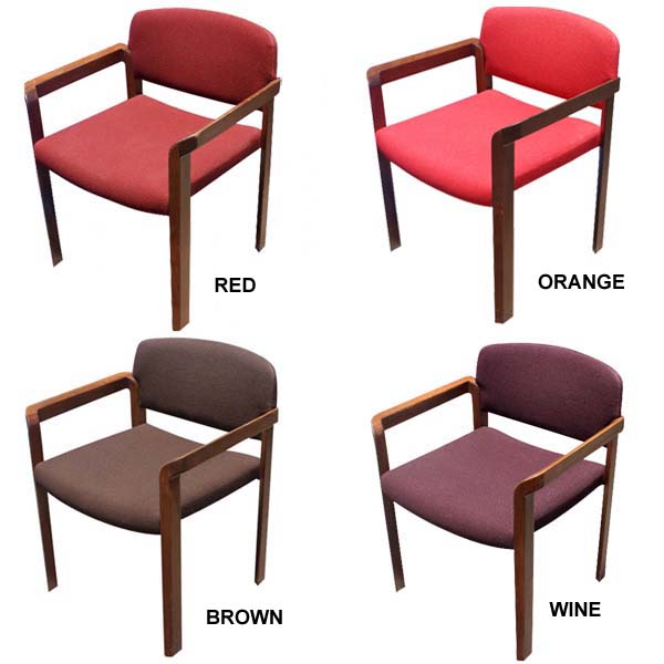 (1) Stow Davis Dining Wood Arm Chair (MR8421)