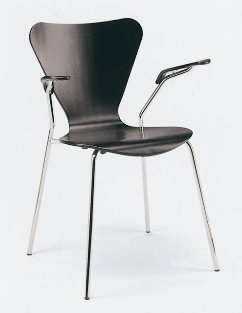 CB3018 Arne Jacobsen style mid-century modern arm chair