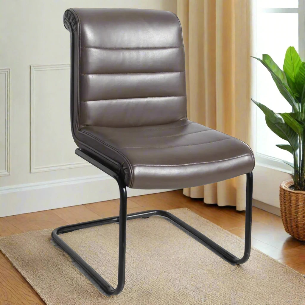 Knoll Sapper visitor chair with sled base
