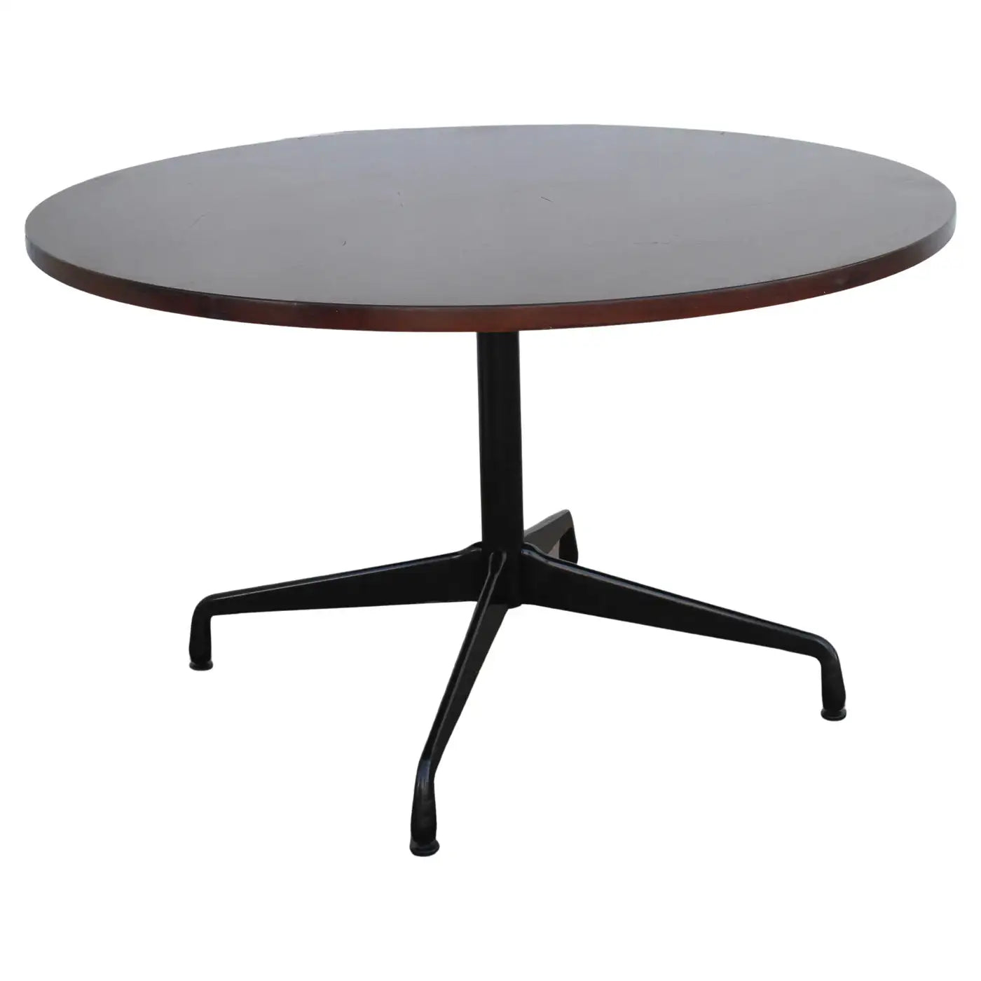 Sleek Eames aluminum office table