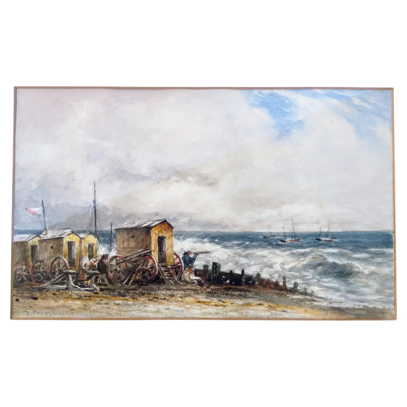 James Orrock watercolor landscape painting