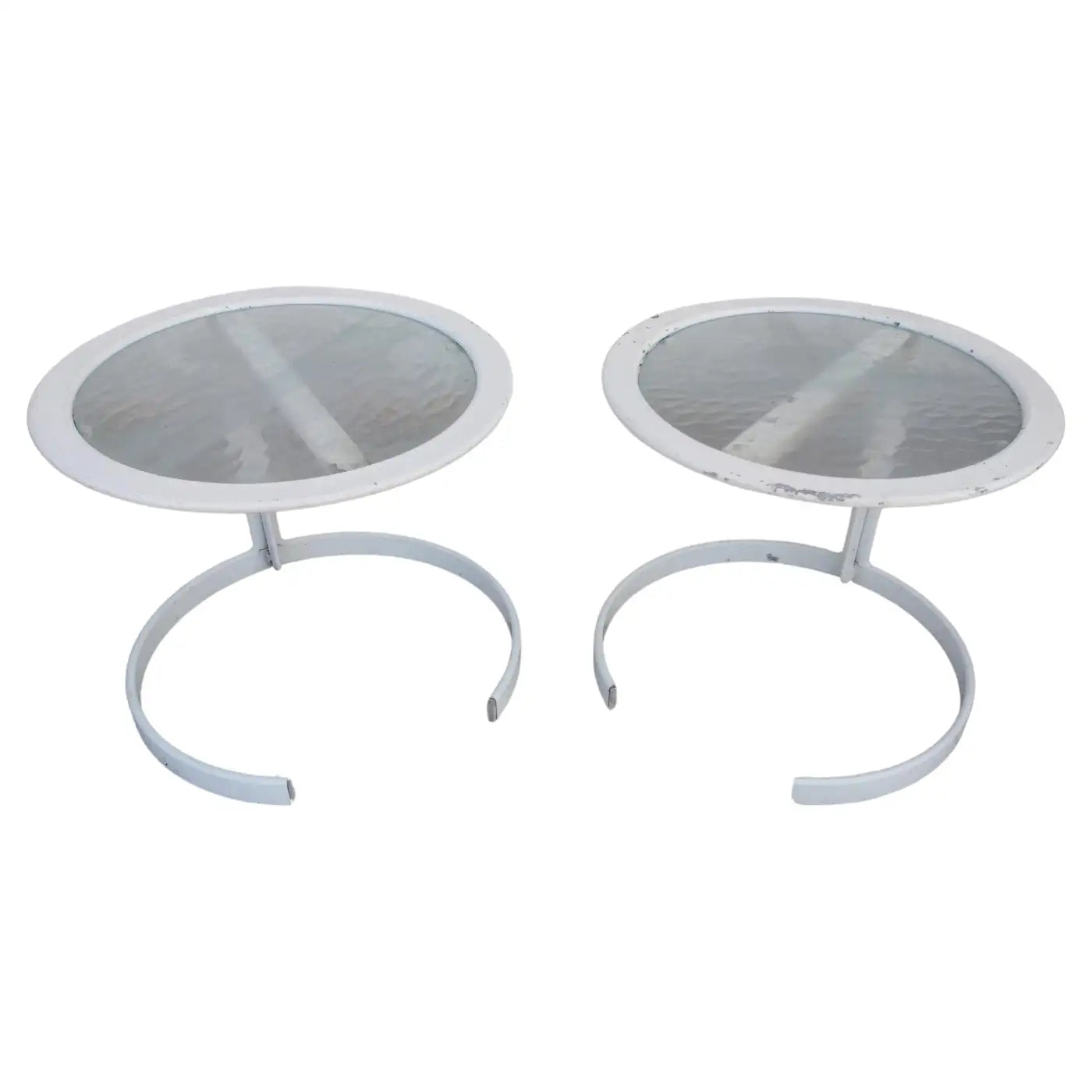 Russell Woodard Cantilever Horseshoe Tables