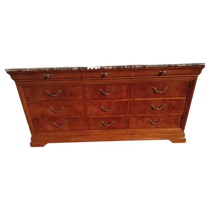 Thomasville Marble top dresser