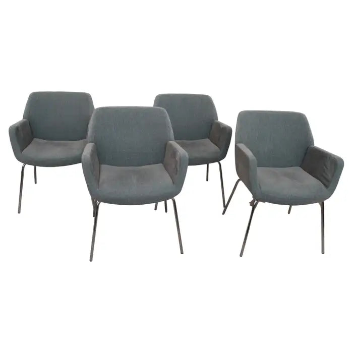 Set of 4 Coalesse Bindu Low Back Guest Chair