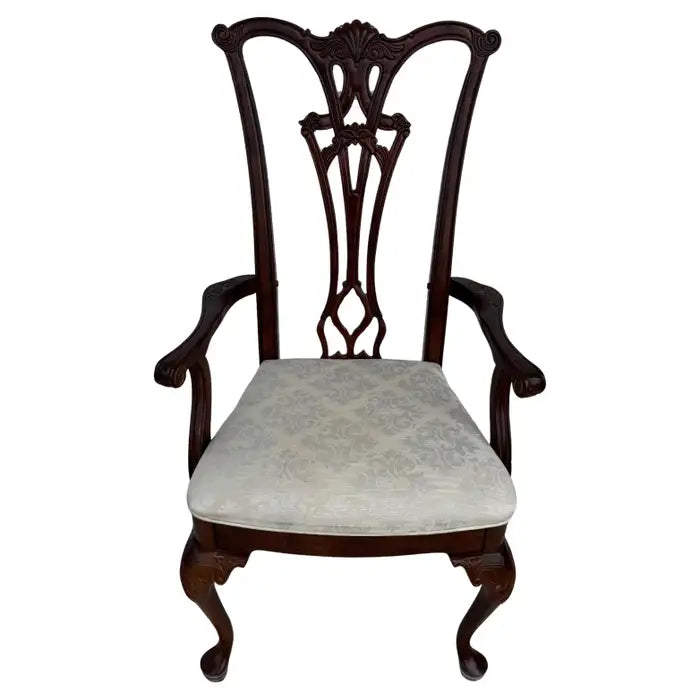 Chippendale Style Arm Chair