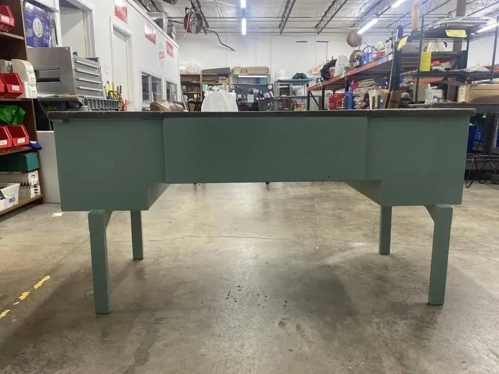WWII field desk with folding design