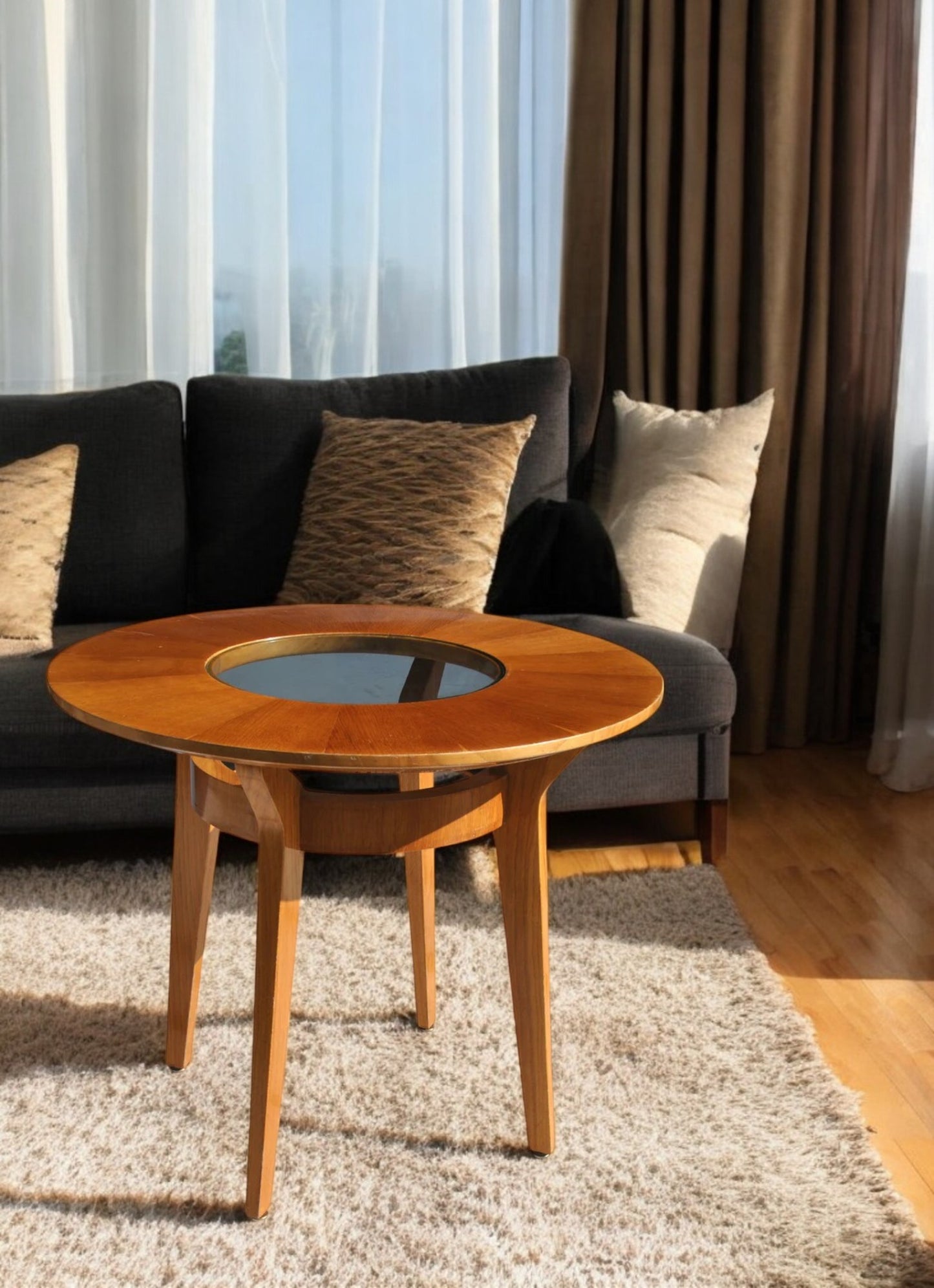 2-Tier Entry Side Table by Camaro of France