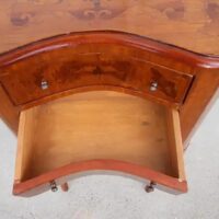 Early 20th Century French Louis XVI Style Kidney Shaped Nightstand