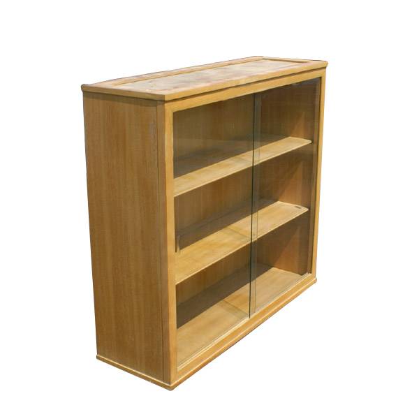 Vintage Drexel mid century bookcase MR6393 with wooden shelves and classic design