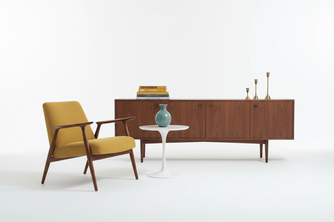 How to Style a Mid-Century Modern Living Room Without Looking Like a Museum