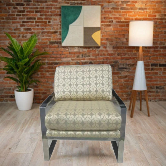 Pair of vintage Milo Baughman for Thayer Coggin style lounge chairs