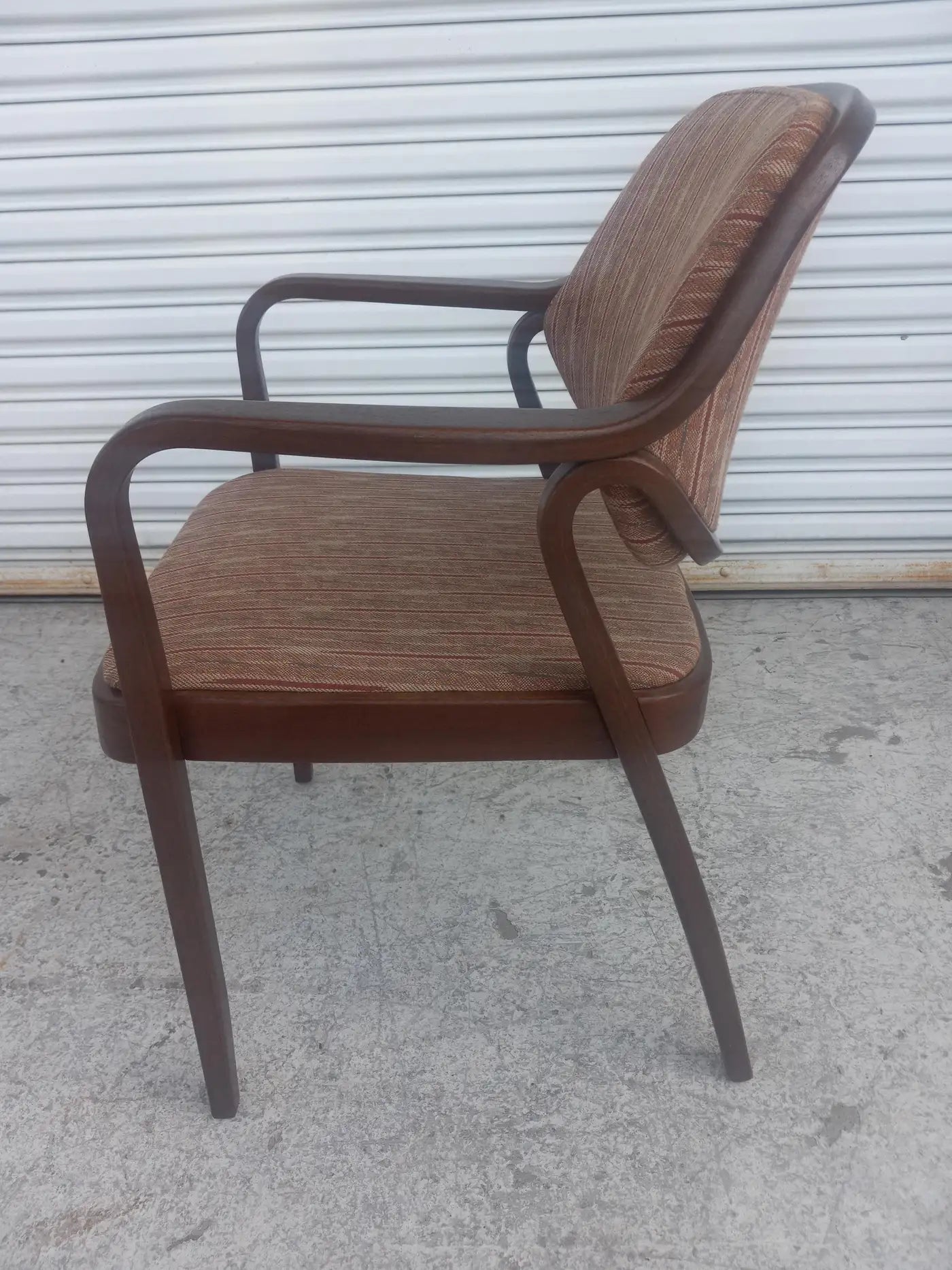 (8) Don Petit for Knoll International Bentwood Armchairs