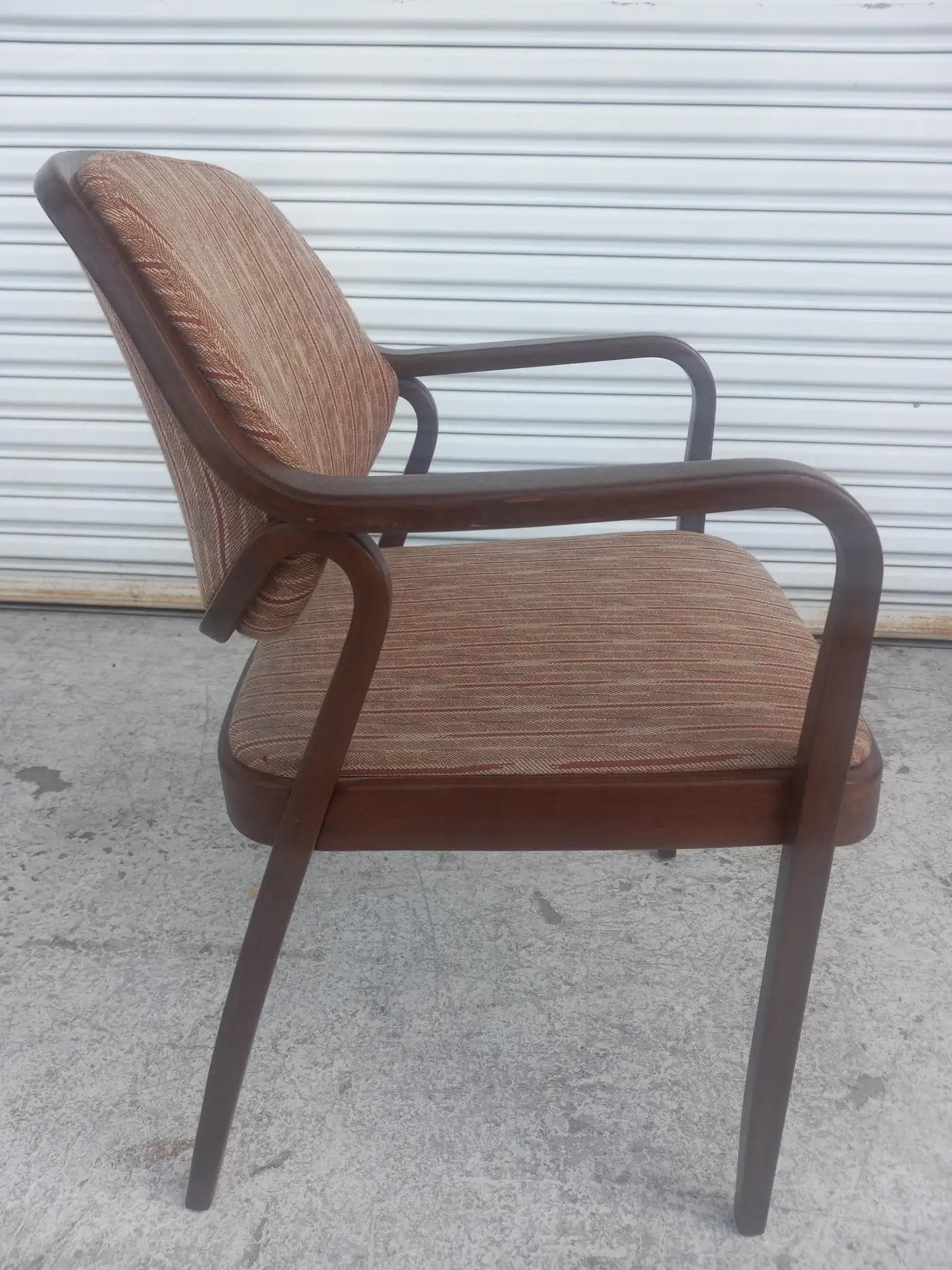 (8) Don Petit for Knoll International Bentwood Armchairs