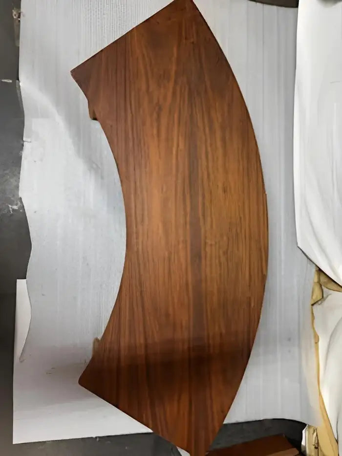 Curved coffee table