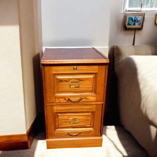 19″ Wood File Cabinet