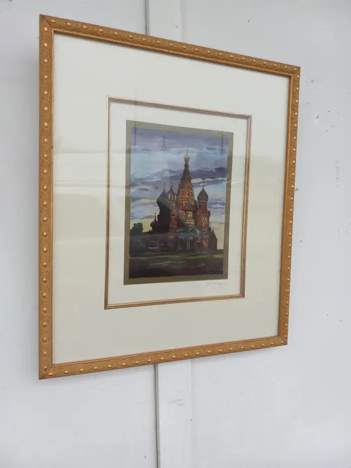 St. Basils Cathedral / Moscow watercolor