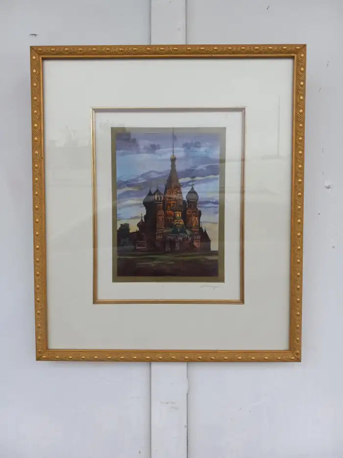 St. Basils Cathedral / Moscow watercolor