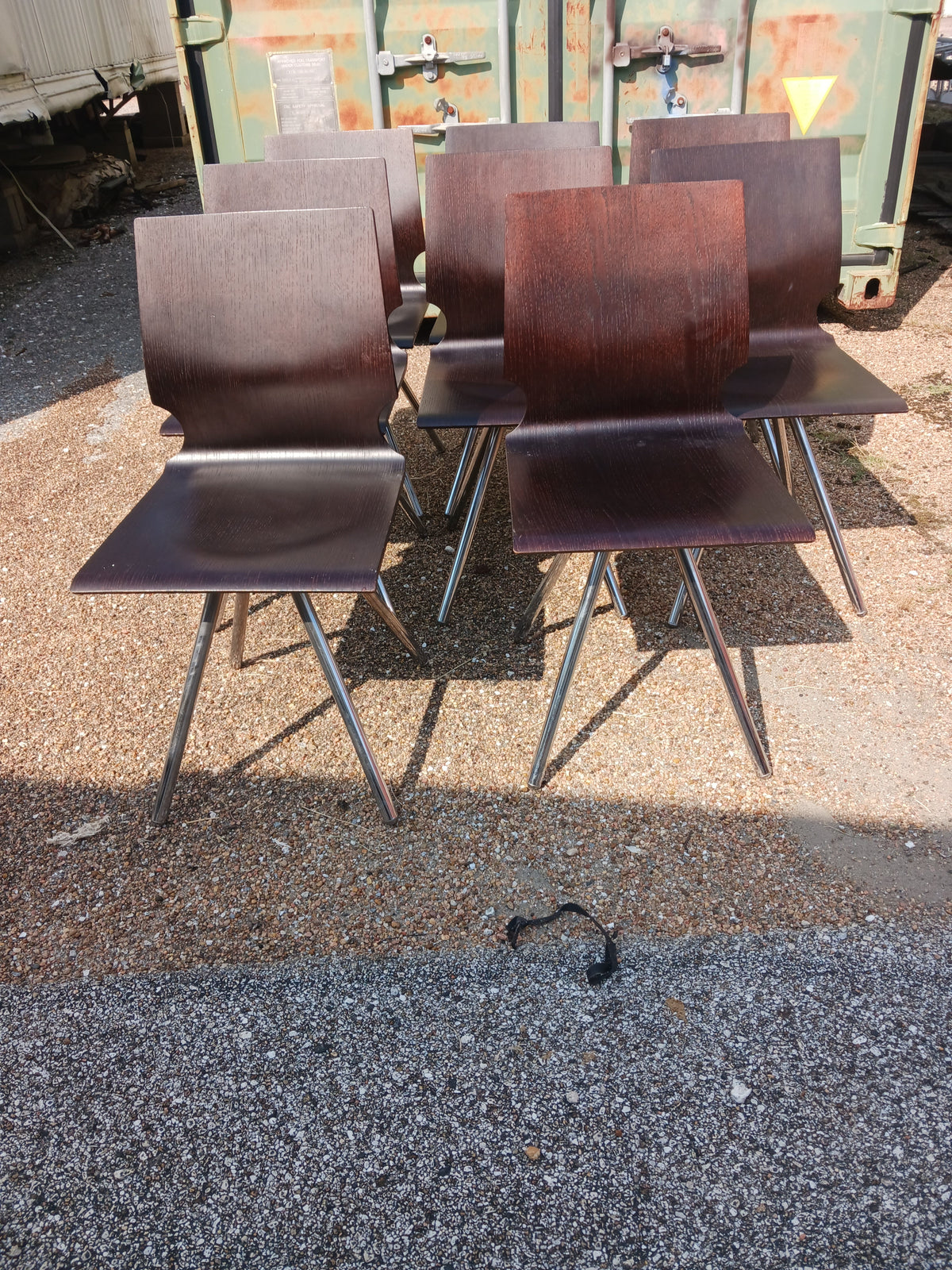 Set of 8 Modern Dining Chairs