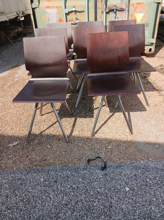 Set of 8 Modern Dining Chairs