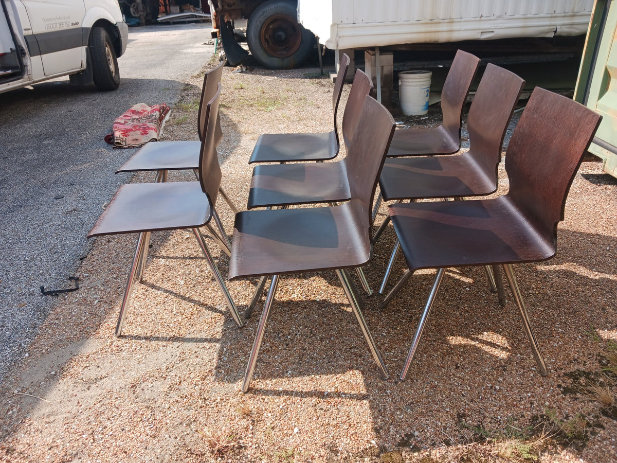 Set of 8 Modern Dining Chairs