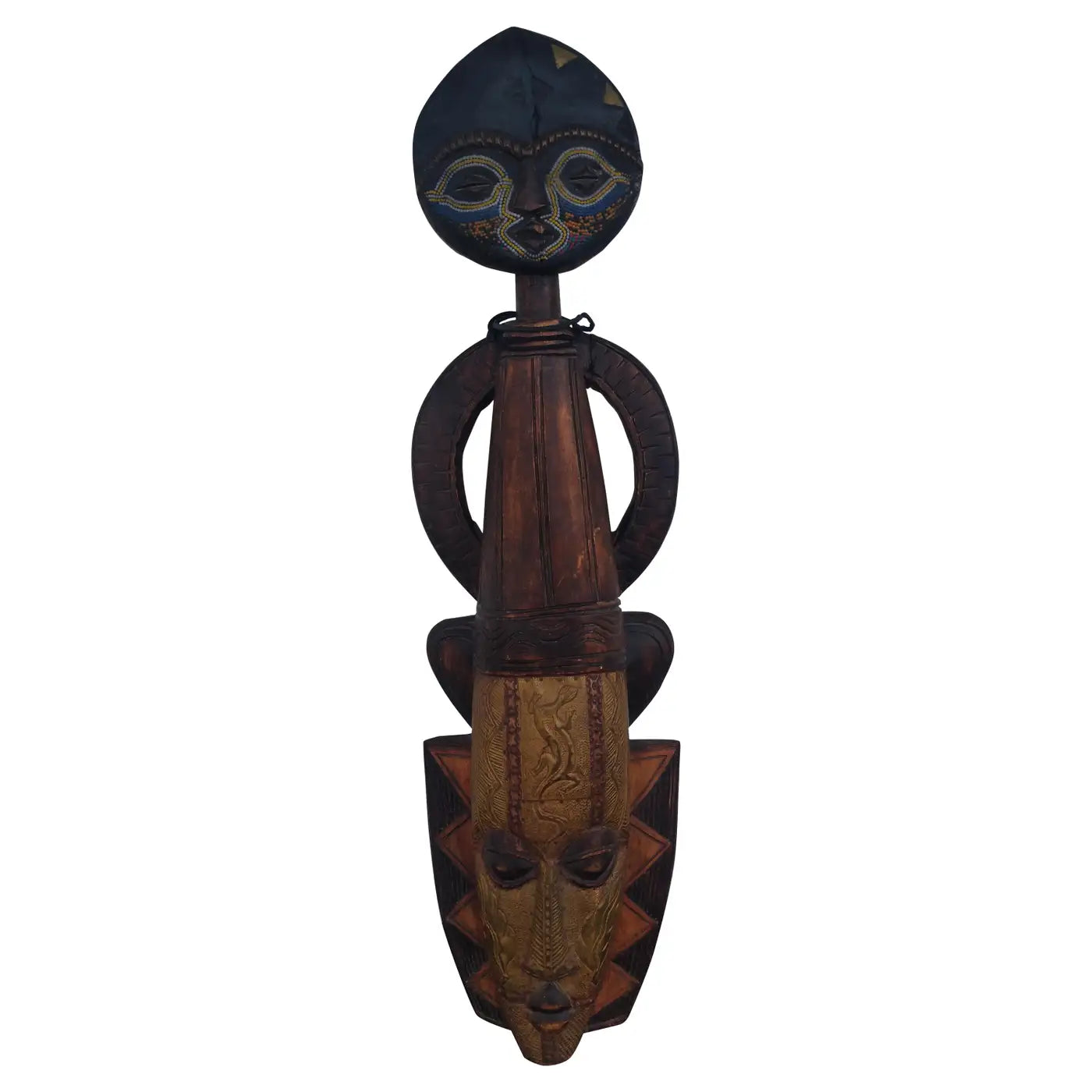 African Akuaba Fertility Mask