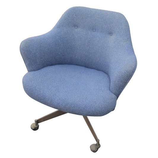 Vintage Mid Century Saarinen Style Office Chair on Castors