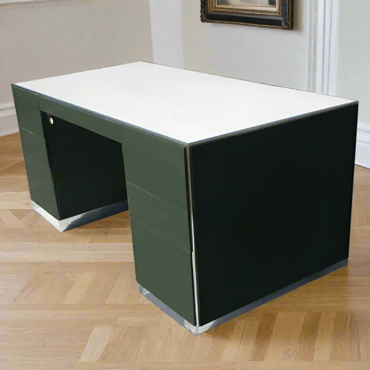 Vintage GF Davis Allen desk and credenza