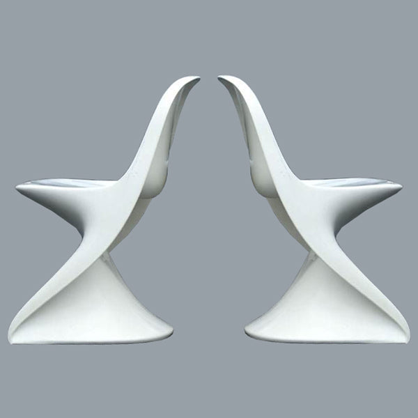 Alexander Begge Casalino Jr stacking chair white