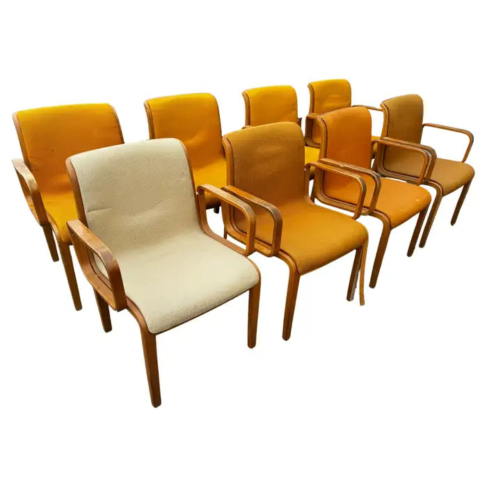 American modern bentwood armchair seating