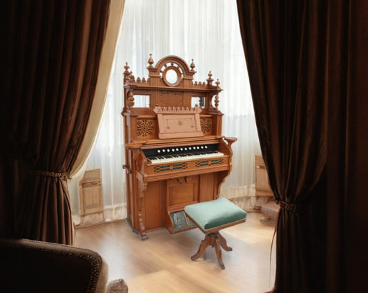 Antique Pump Organ NO50 by Chicago Cottage Organ Company