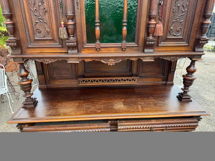traditional carved buffet cabinet statement furniture