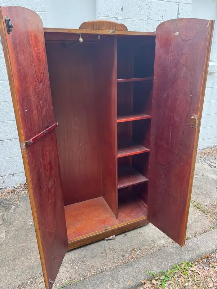 Classic wooden armoire furniture for elegant bedroom décor