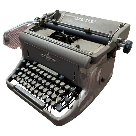 Vintage Underwood typewriter antique manual machine