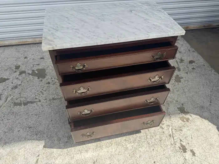 Art Deco bedroom furniture with elegant stone surface