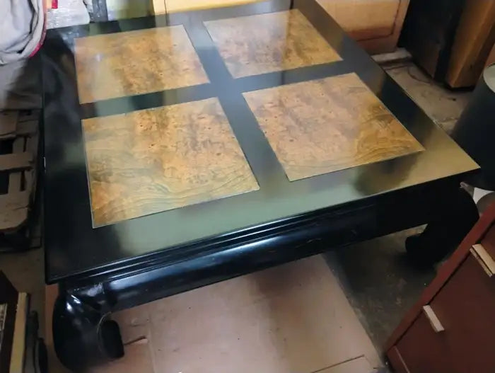 Asian inspired Regency coffee table
